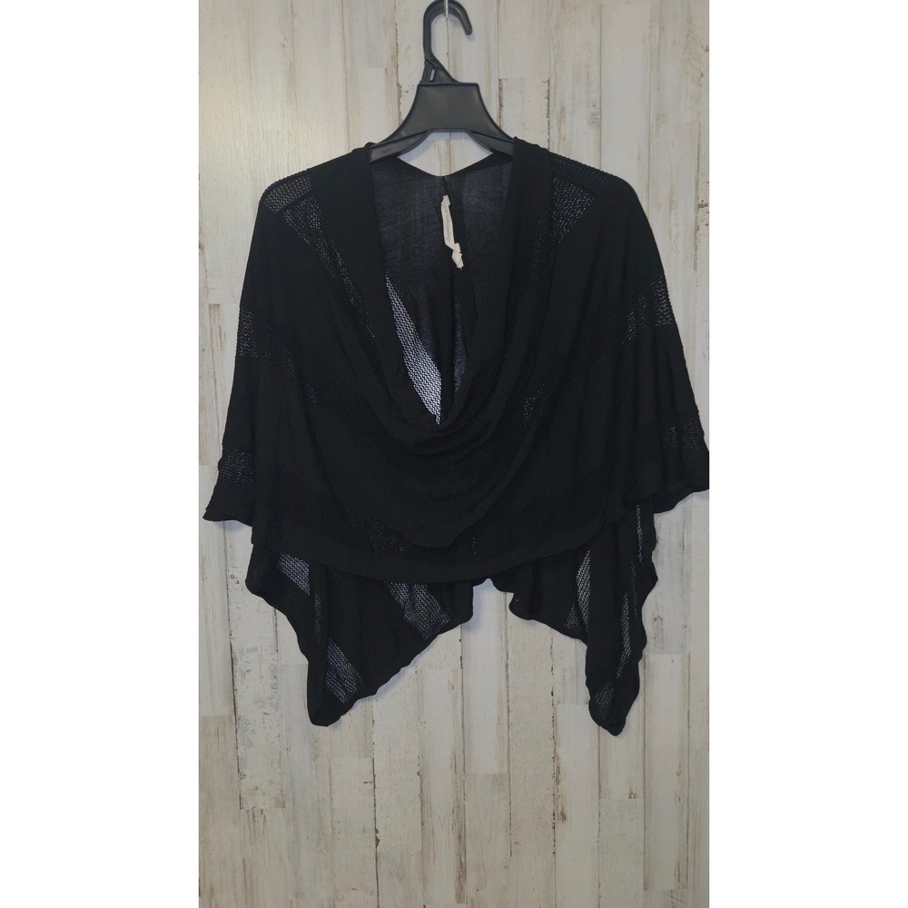Soft Surroundings OS Poncho sweater Infinity Wrap shrug pullover